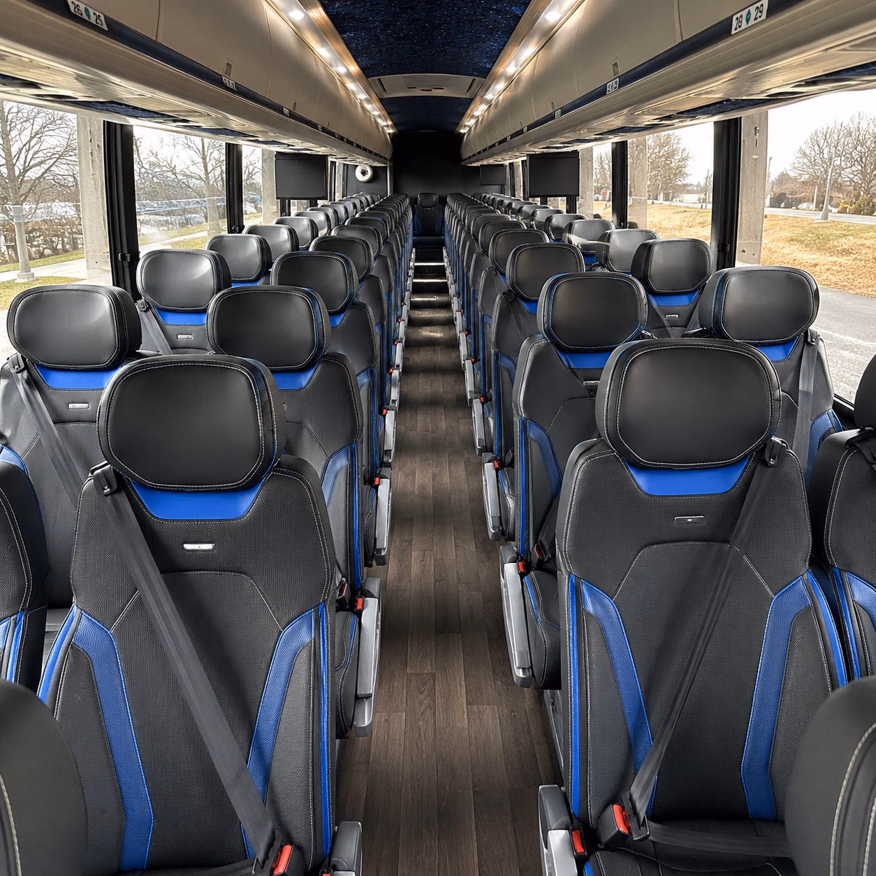 charter bus shuttles to patrick space force base and volusia county military destinations