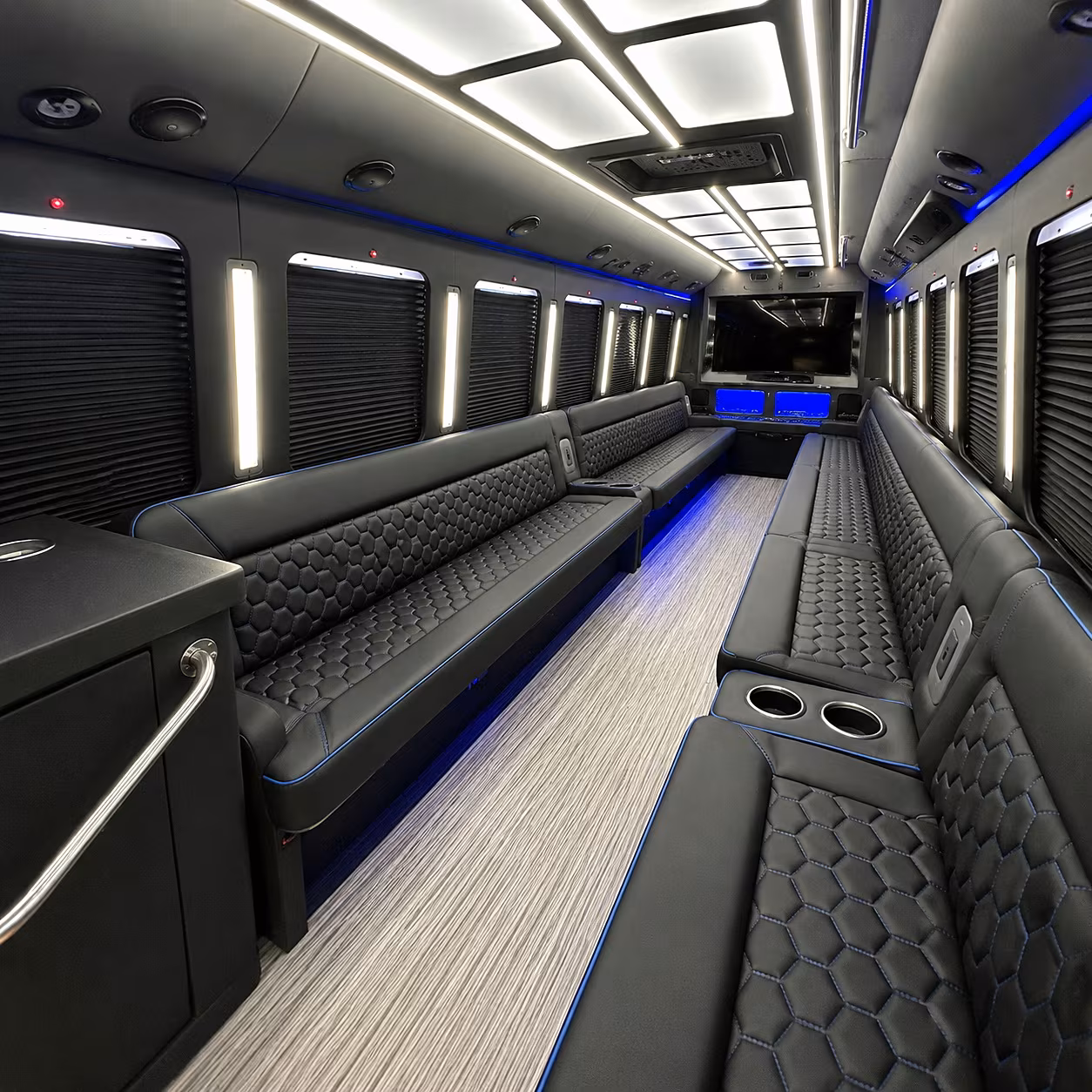 port orange party bus rental interior
