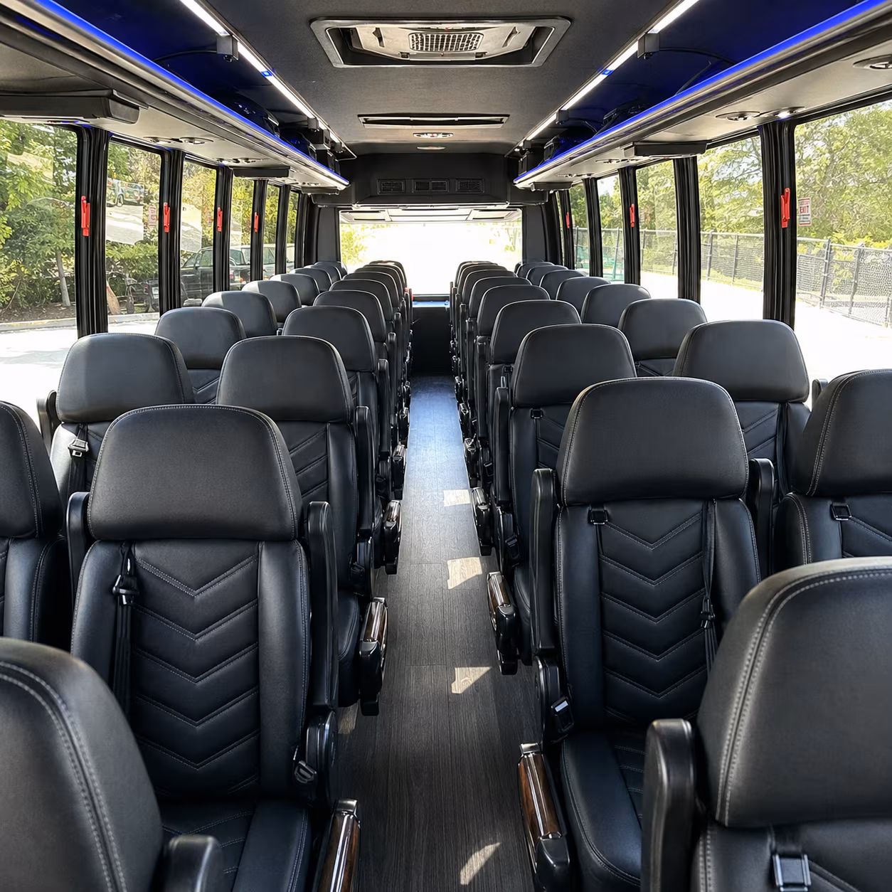 port orange sporting event transportation onboard seating